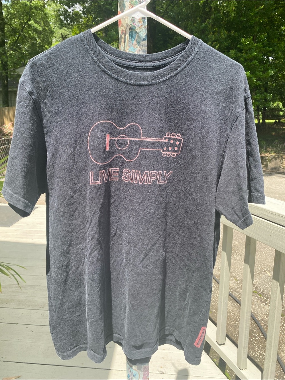 Patagonia Live Simply Guitar Graphic Tee - Unisex